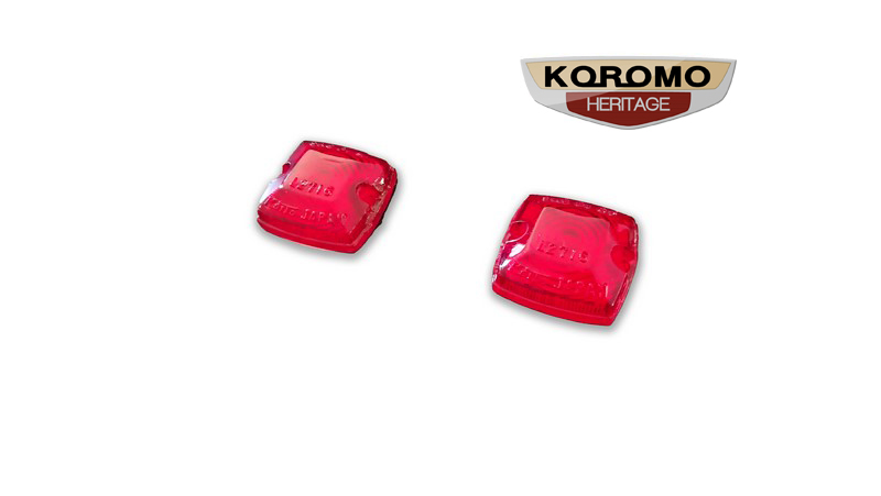 Rear Fender Fog Marker Lenses suitable for Toyota Corona T40 and T50 series 1968 to 1970 RT40 RT55 RT46